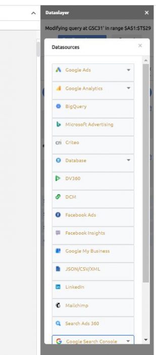 Dataslayer Integraciones